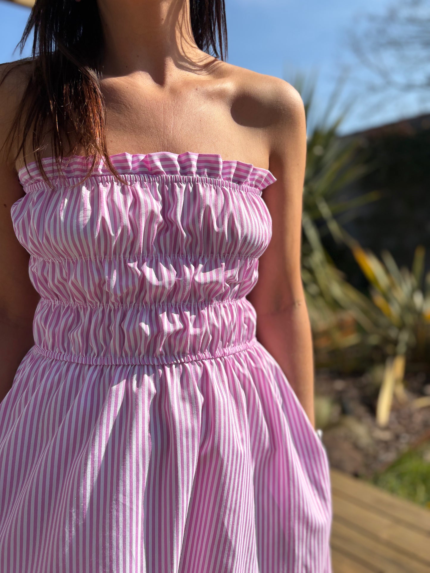 Robe Manon rose
