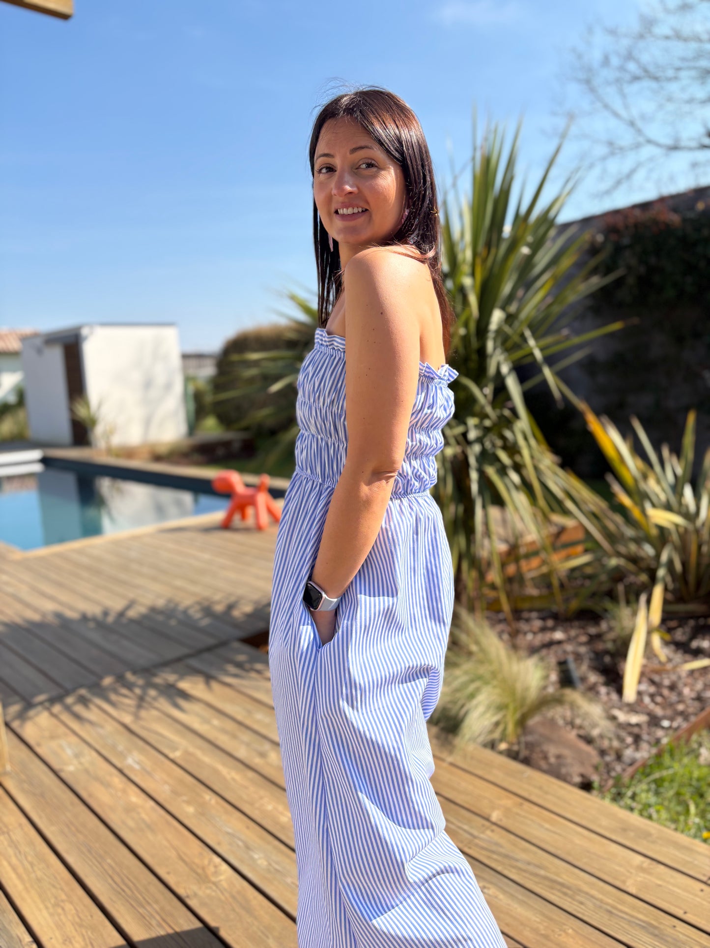 Robe Manon bleue
