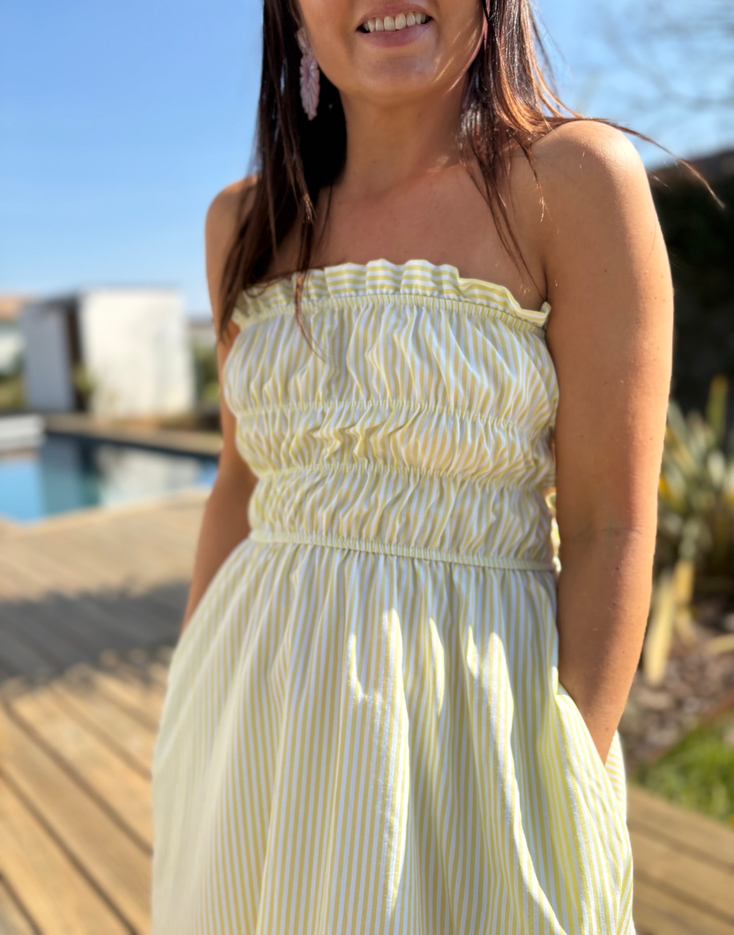 Robe Manon jaune