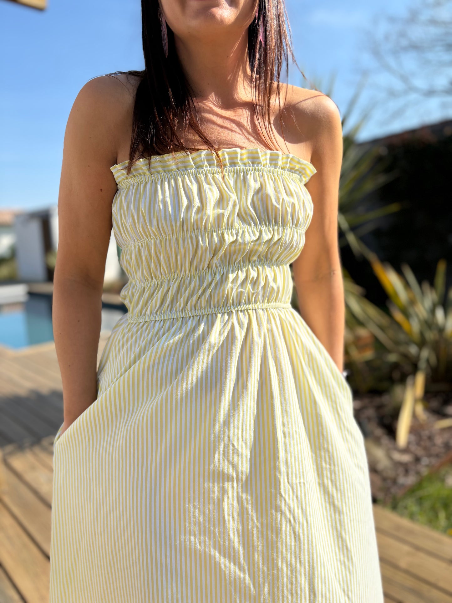 Robe Manon jaune