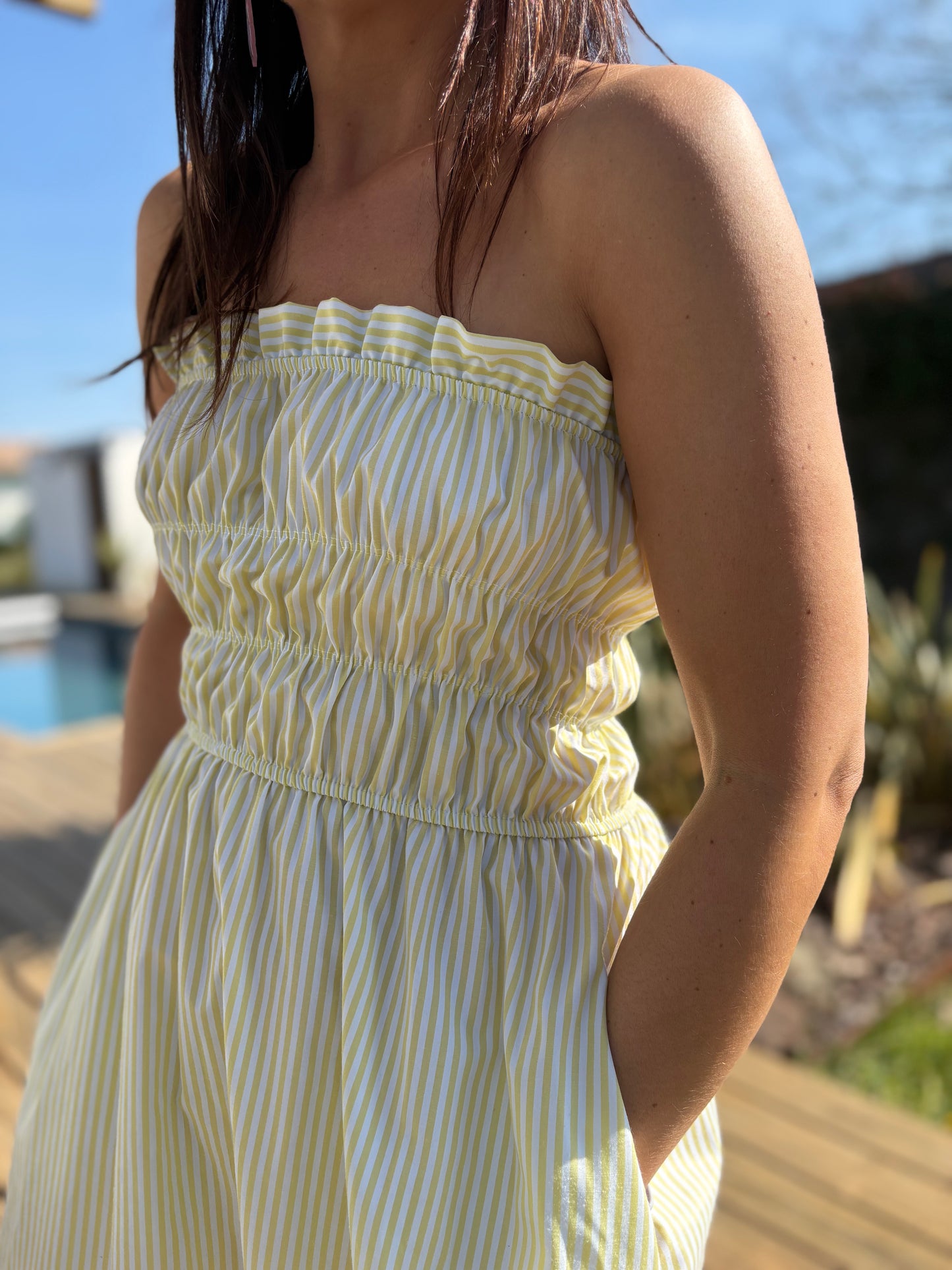 Robe Manon jaune