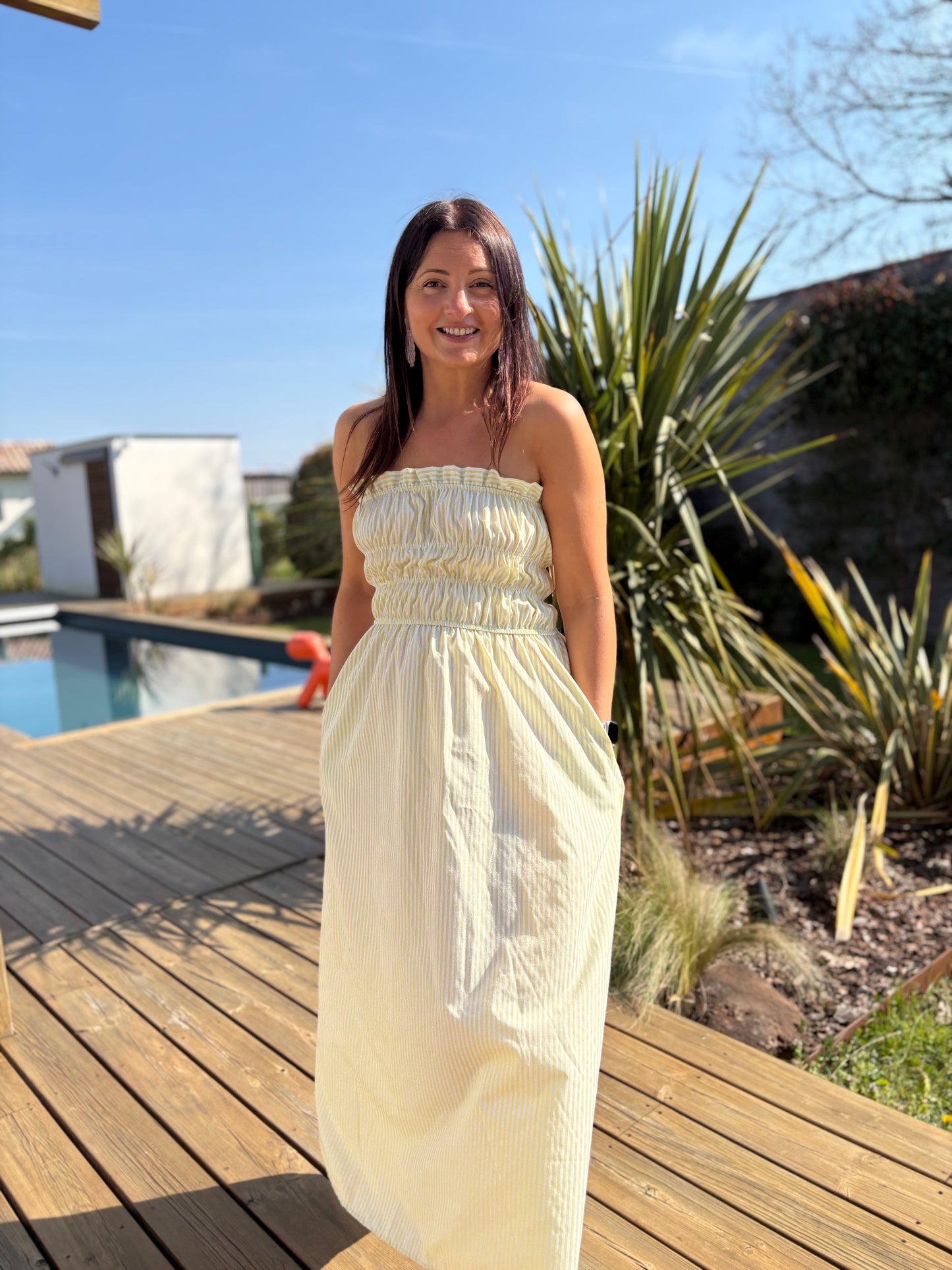 Robe Manon jaune