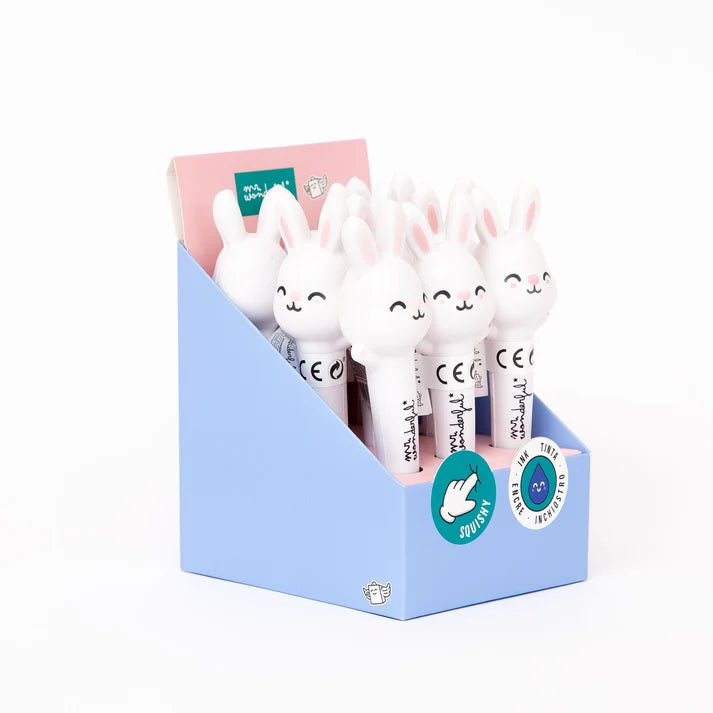 Stylo squishy anti-stress - Lapin