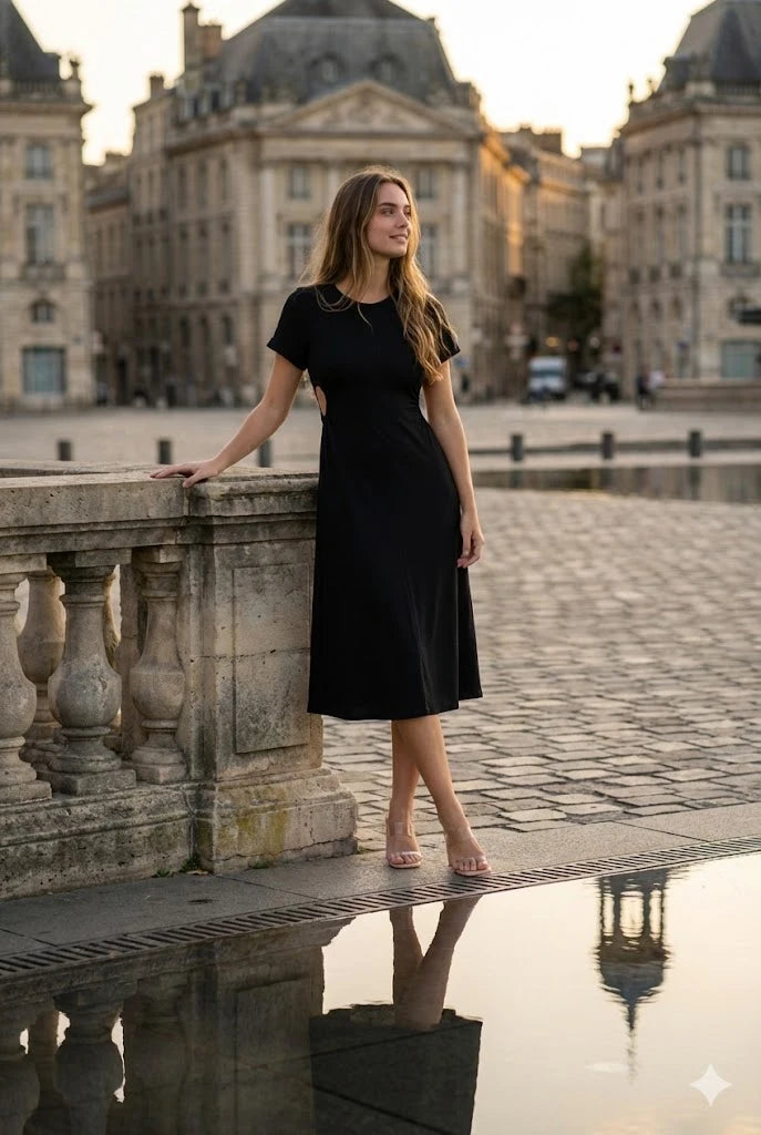 Robe Marta noir