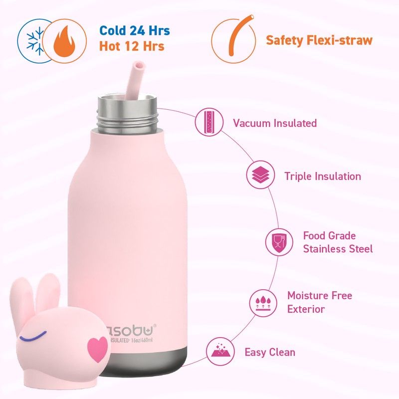 Gourde isotherme Bestie Bunny – ASOBU