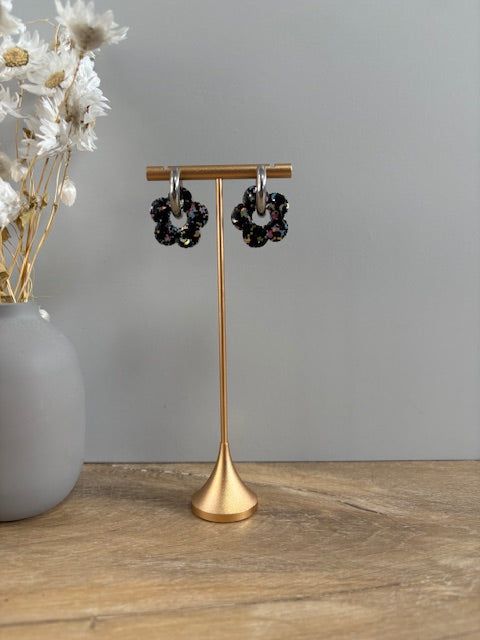 Boucles d'oreille fleur